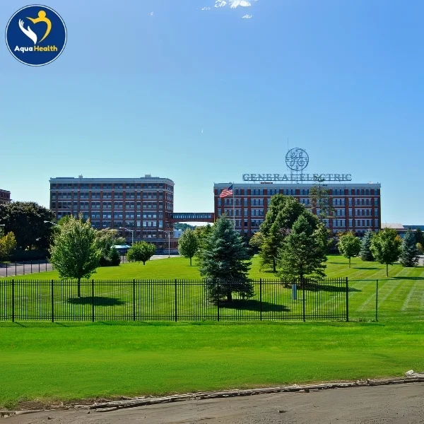 máy lọc nước nóng lạnh GE - thương hiệu GE