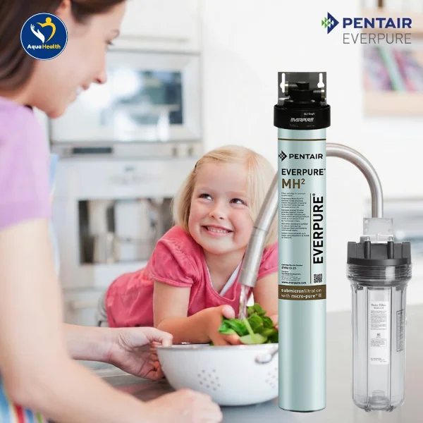 Máy lọc nước Pentair Everpure MH2 - Được tích hợp công nghệ chống cáu cặn