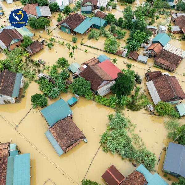 Hướng dẫn sửa máy lọc nước bị ngập nước - tình hình mưa lũ tại các tỉnh miền trung