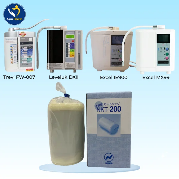 Lõi lọc máy ion kiềm NKT-200 tương thích với các dòng máy Fujiiryoki hay Kangen