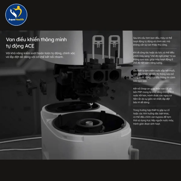hệ thống lọc tổng GE WH15A - Van điều khiển tự động ACE