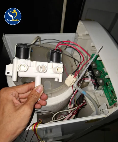 Linh kiện máy lọc nước Toshiba-Hình thực tế van điện từ Toshiba