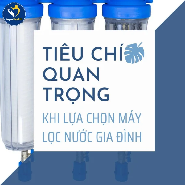 Tiêu chí lựa chọn máy lọc nước ion kiềm