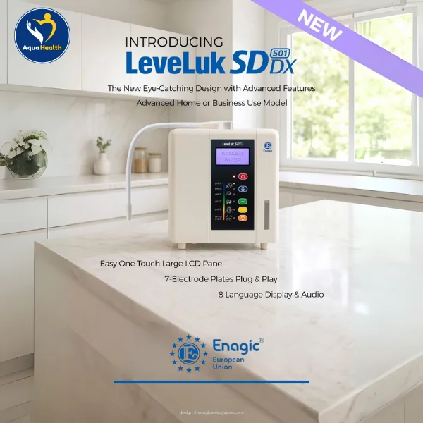 Vì Sao Nên Chọn Máy Ion Kiềm Kangen Leveluk SD501DX Để Cải Thiện Sức Khỏe
