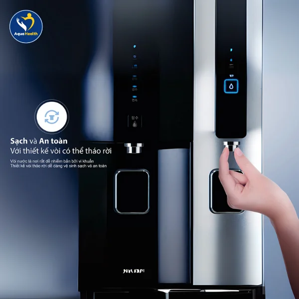 Máy Lọc Nước Chungho Tiny 300 UV CHP-2321D, vòi nước điện tử mang lại tiện lợi khi sử dụng