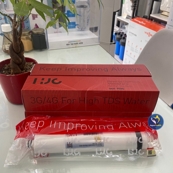 Hình ảnh thực tế màng RO HJC 3G 1812-80 tại AquaHealth