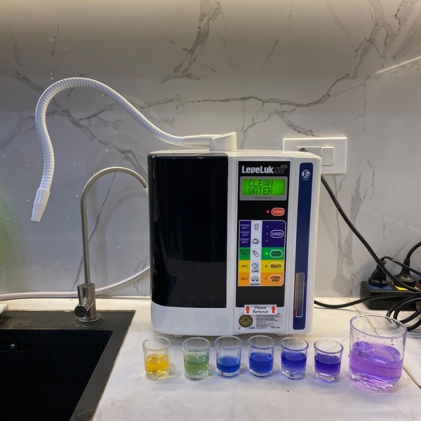 Máy Kangen Leveluk SD501 tạo ra 7 loại nước