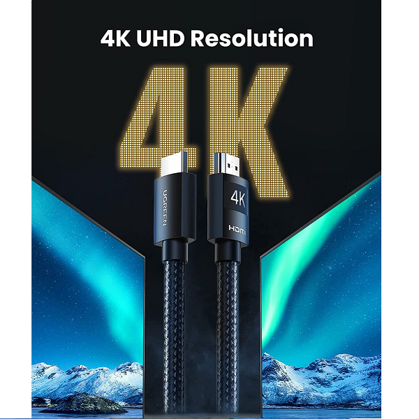 Cáp HDMI 4K60Hz Ugreen 40102 HD119 hỗ trợ ARC Dài 3M