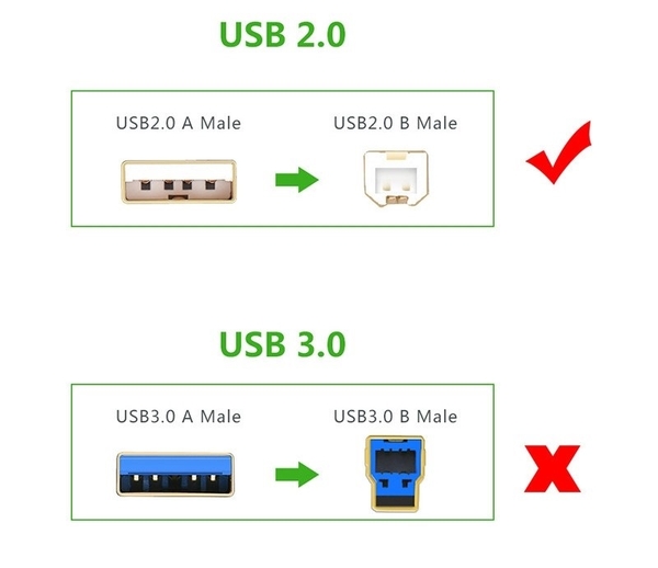 Cáp máy in USB 2.0 cao cấp dài 3M Ugreen 10351