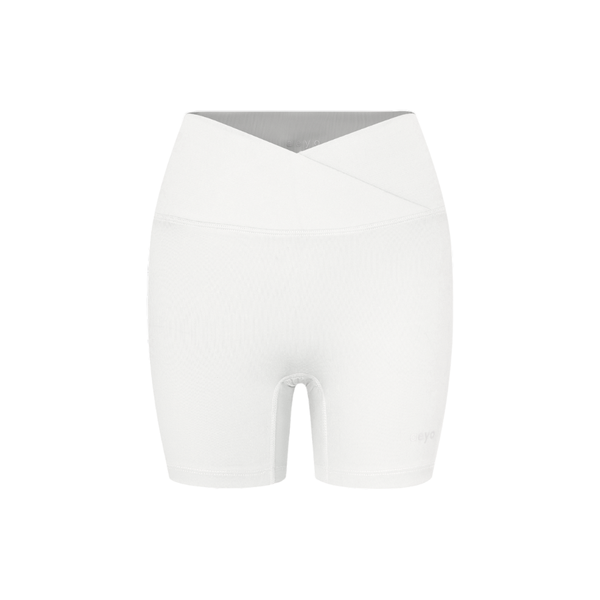 aeyo | Quần thể thao Classic Biker Short yoga gym nữ cạp chéo lưng cao, chất liệu vải thun dày dặn, ôm sát tôn dáng