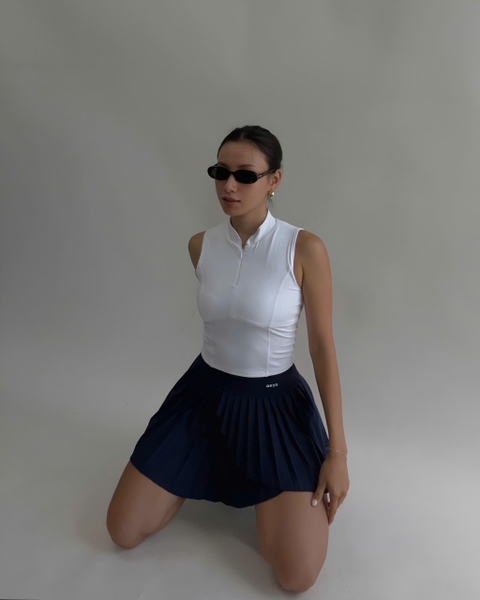 aeyo | Váy tập tennis, pickleball, golf thể thao xẻ tà chéo SEABROOK tặng kèm quần bảo hộ tôn dáng cao cấp