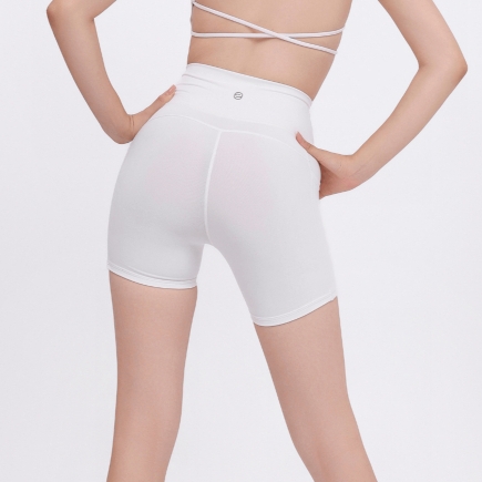 aeyo | Quần đùi tập yoga gym pilates tennis nữ Sweet cạp cao, vải thun dày dặn, ôm sát tôn dáng