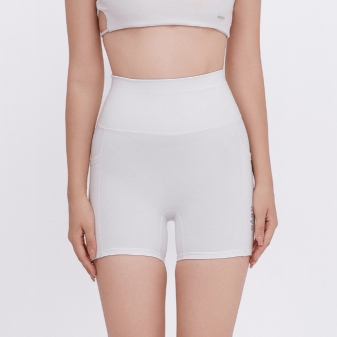 aeyo | Quần đùi tập yoga gym pilates tennis nữ Sweet cạp cao, vải thun dày dặn, ôm sát tôn dáng