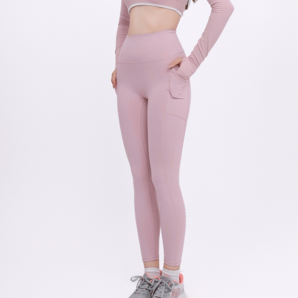 aeyo | Quần Legging tập yoga gym pilates nữ Bliss cạp cao, chất liệu vải dày dặn, ôm sát tôn dáng