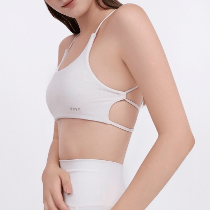 aeyo | Áo bra tập yoga gym nữ Sweet lưng dây cách điệu, mút rời, chất liệu cao cấp dày dặn ôm sát