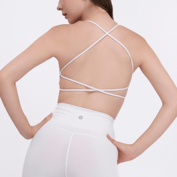 aeyo | Áo SWEET Bra thể thao yoga gym nữ lưng dây cách điệu, mút rời, chất liệu vải thun dày dặn, mềm mịn, thoáng khí