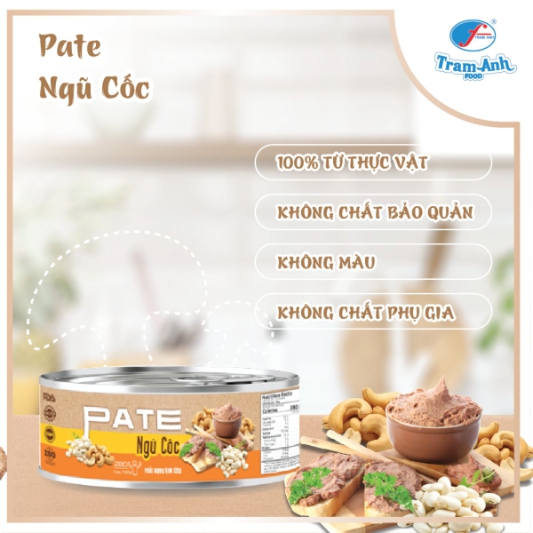 Pate ngũ cốc tiện lợi an toàn khi sử dụng