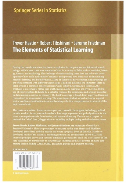 The Elements of Statistical Learning (2nd)
