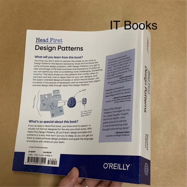 Head First Design Patterns: A Brain-Friendly Guide