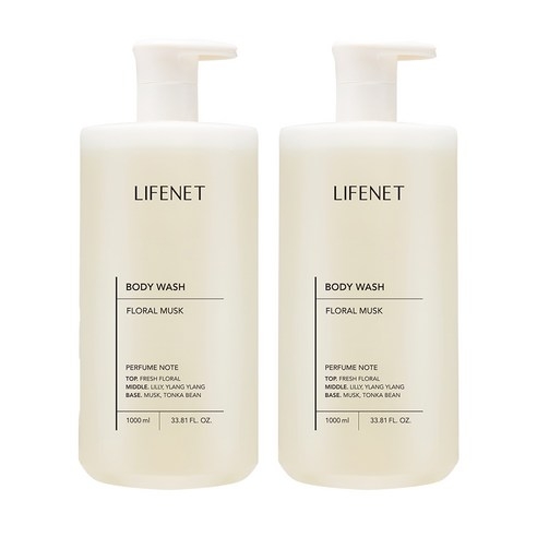 Sữa tắm LifeNet Hoa Musk 1L