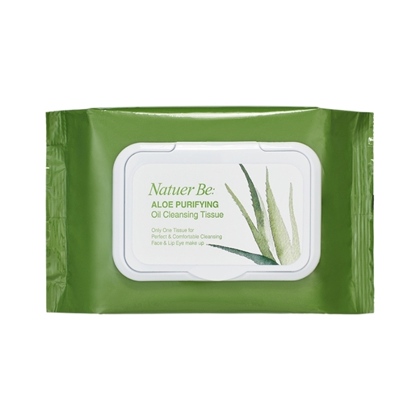Khăn Giấy Tẩy Trang dầu lô hội Naturebee