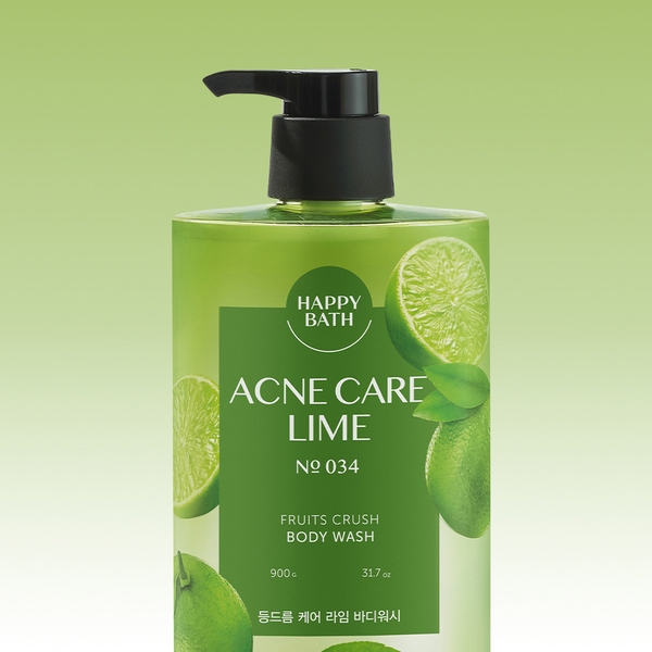 Happy Bath Fruits Crush Acne Care Lime Body wash