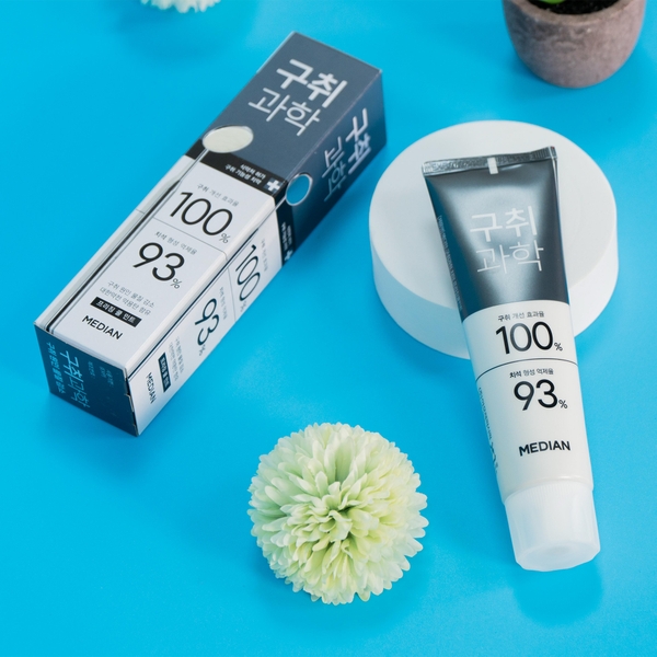 Median Halitosis Science Toothpaste Freezing Coolmint (black)