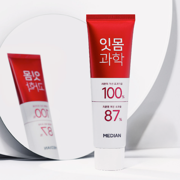 Median Gum Science Toothpaste Strong Mint (red)