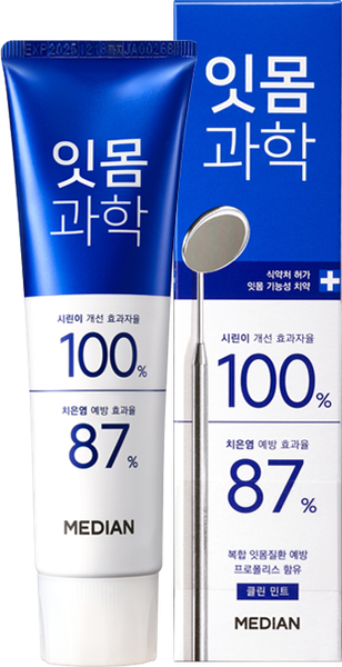 Median Gum Science Toothpaste Clean Mint (blue)