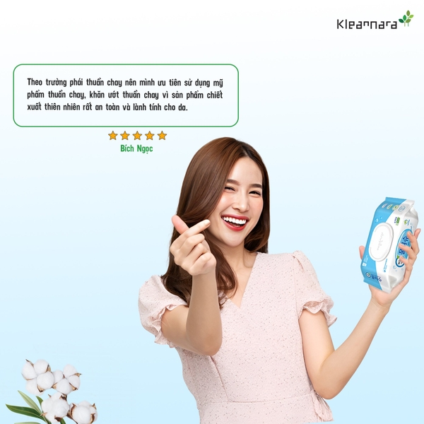 Kleannara Multi-Purpose Wet Wipes With Mint Essence 70 Sheets