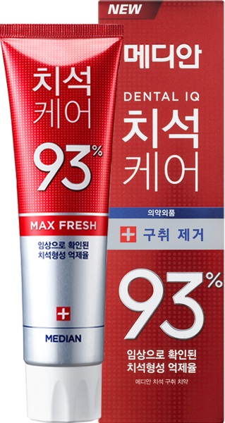 Median Tartar BadBreath Toothpaste (red)