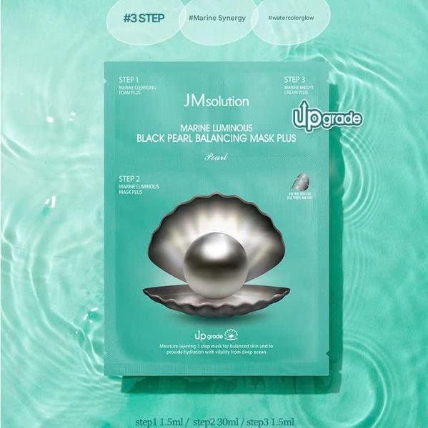 JMsolution Black Pearl Mask Brightens, Smoothes, Moisturizes 30ml