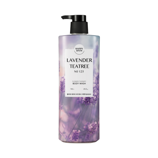 Happy Bath Flower Therapy Lavender & Tea Tree Body Wash