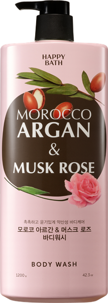 Happy Bath Morocco Argan & Musk Rose Shower Gel