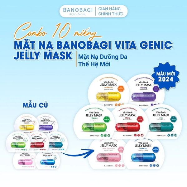 Banobagi Vita Genic Jelly Mask Cica Premium