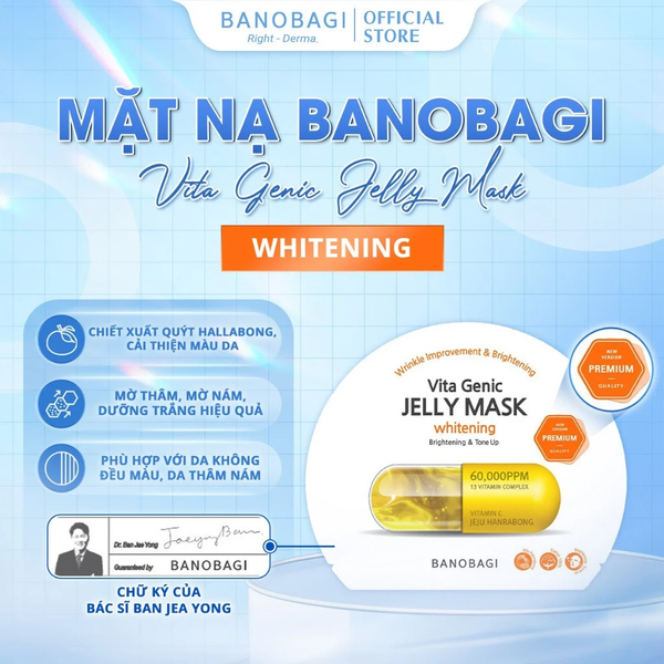 Banobagi Vita Genic Jelly Mask Whitening Premium