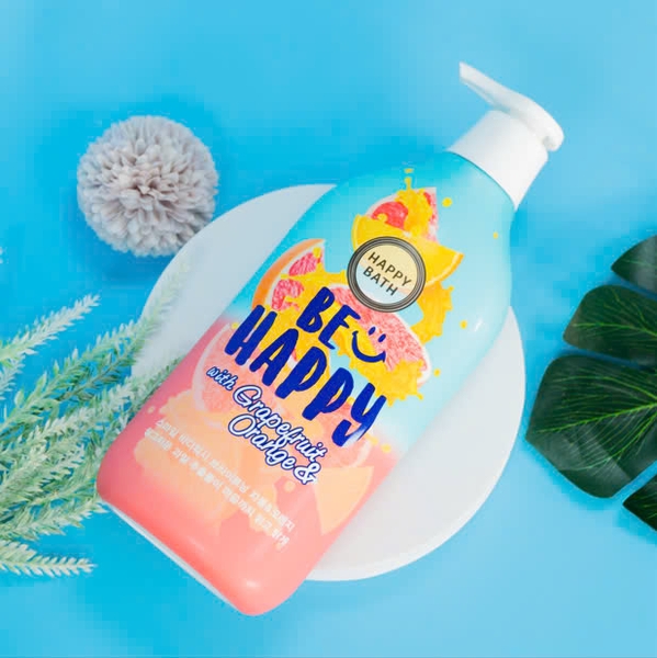 Happy Bath Be Happy Shower Gel With Grapefruit & Orange
