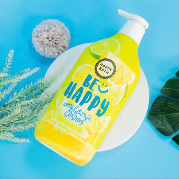 Happy Bath Be Happy With Lime & Citrus Body Wash