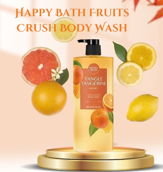 Happy Bath Fruits Tangle Tangerine Body Wash