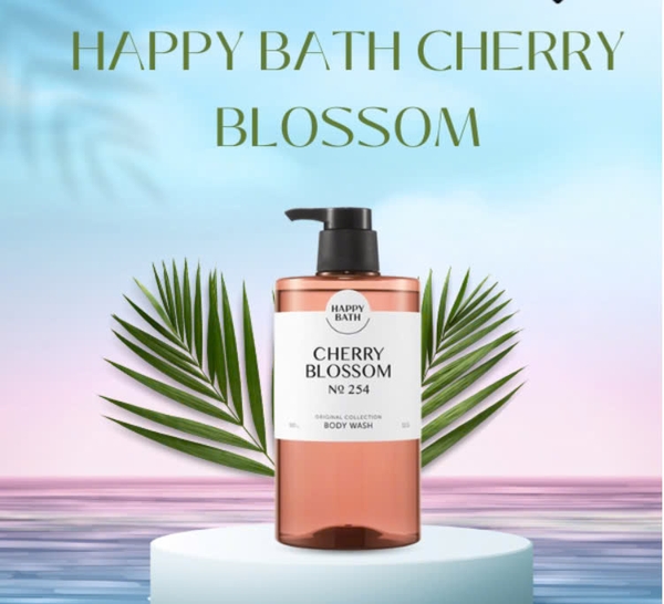 Happy Bath Original Cherry Blossom Body Wash No.254