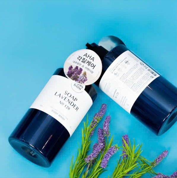 Happy Bath Original Lavender Body Wash No.128