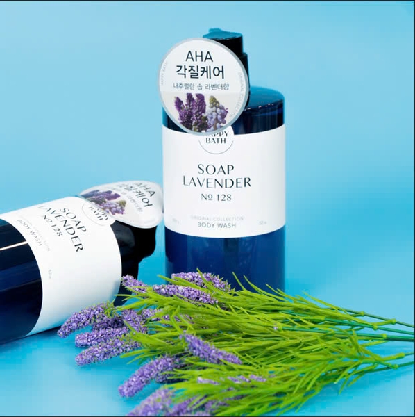 Happy Bath Original Lavender Body Wash No.128