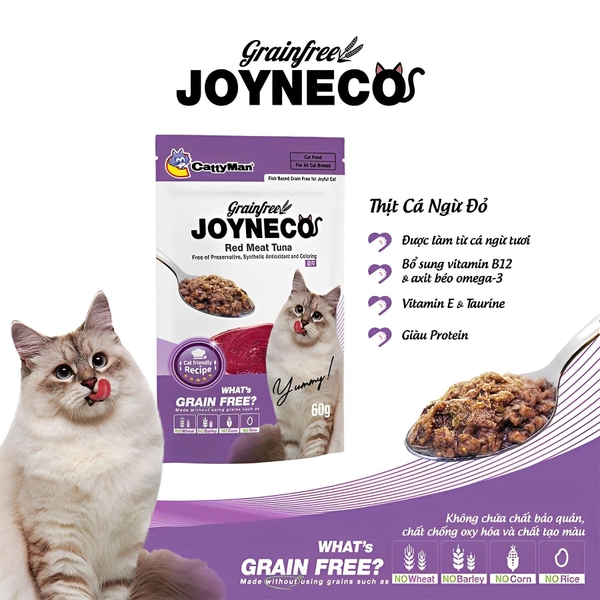 Pate Mèo Joyneco CattyMan Cá Tươi 60g