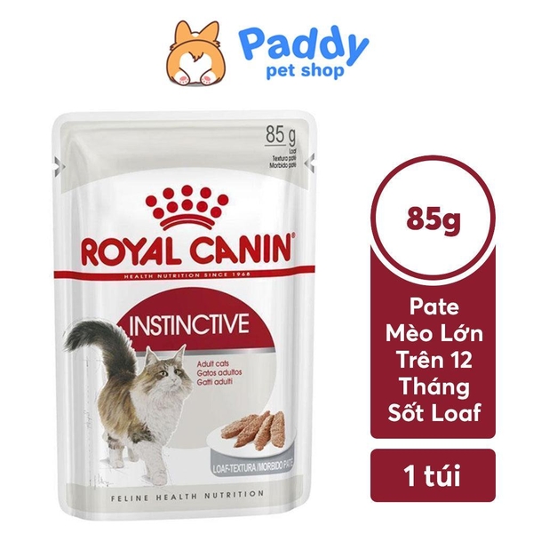 Pate Mèo Trưởng Thành Royal Canin Instinctive 85g