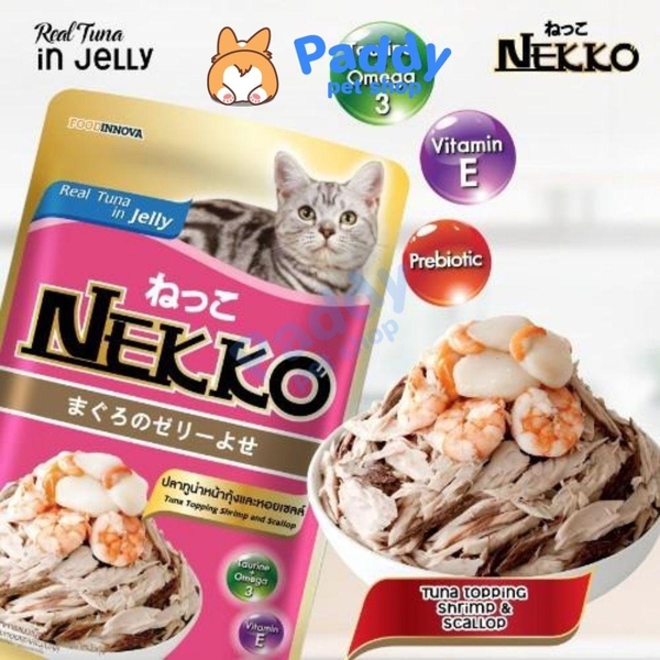 Pate Mèo Dạng Thạch Nekko Jelly 70g
