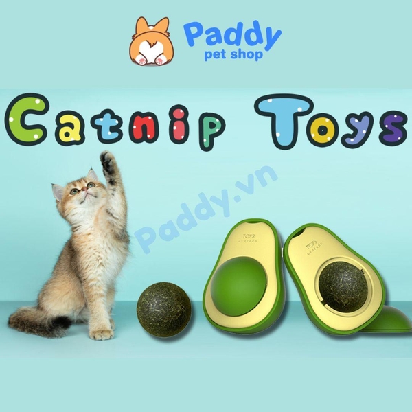 Cỏ Mèo Gắn Tường Xoay Hình Đồ Chơi Cho Mèo