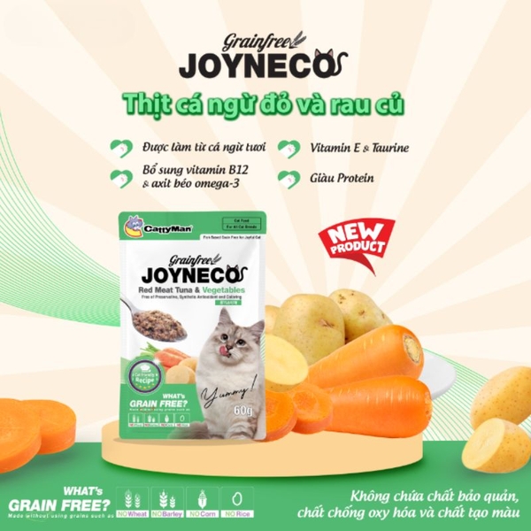 Pate Mèo Joyneco CattyMan Cá Tươi 60g