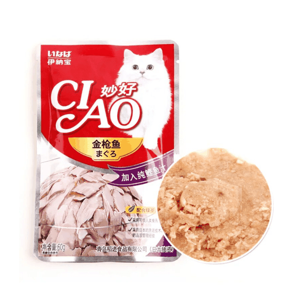 Pate Mèo Ciao 6 Vị Thơm Ngon 60g