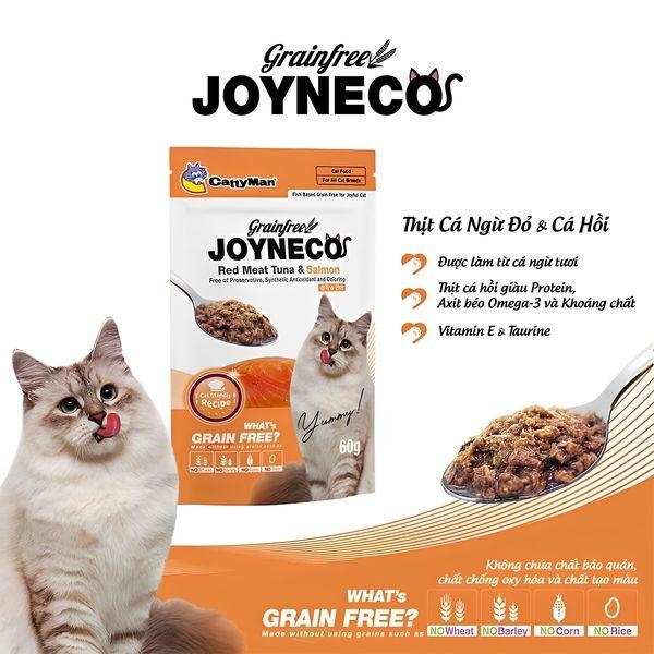 Pate Mèo Joyneco CattyMan Cá Tươi 60g