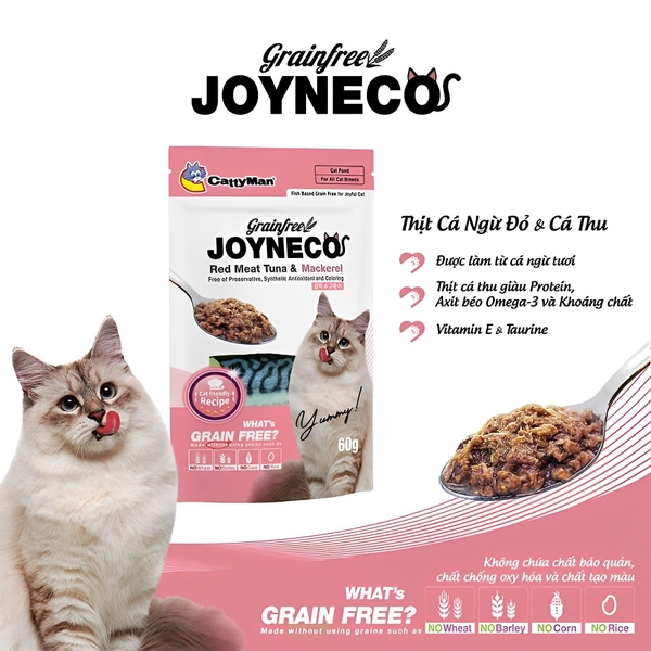 Pate Mèo Joyneco CattyMan Cá Tươi 60g